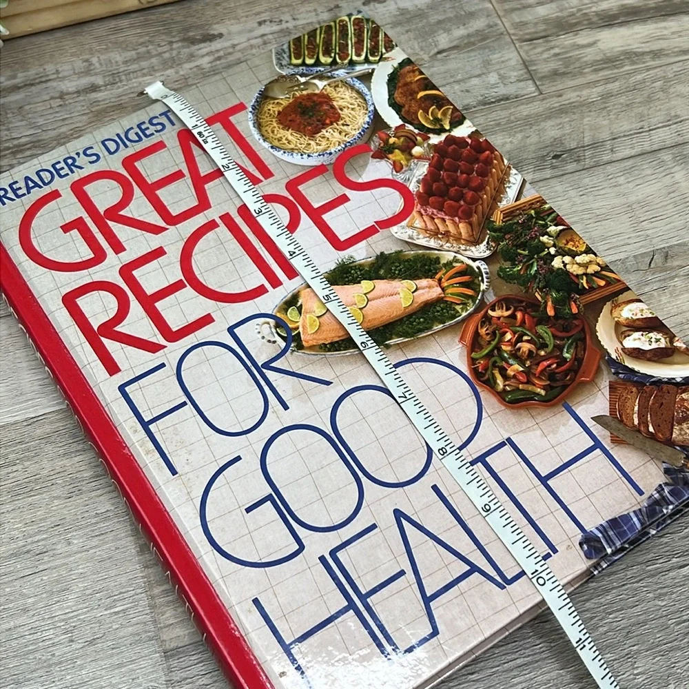 Reader’s Digest Great Recipes For Good Health Hardcover Cookbook